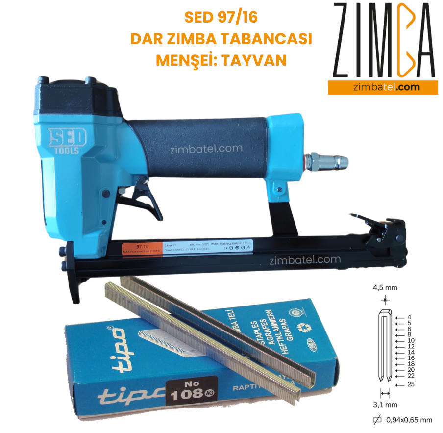 SED TOOLS 97/16 ZIMBA TABANCASI - zimbatel.com