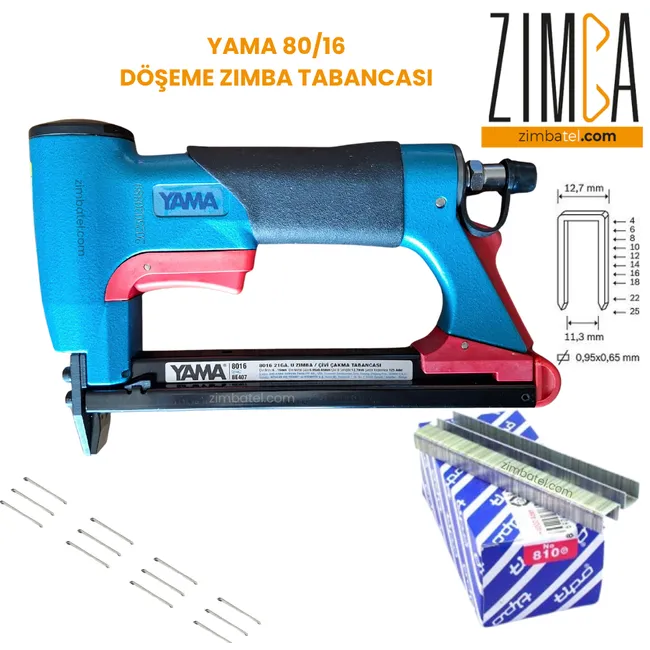 YAMA 8016  80 SERİSİ HAVALI ZIMBA DÖŞEME TABANCASI