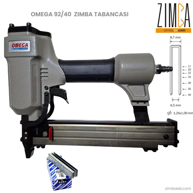 OMEGA 92/40 HAVALI ZIMBA TABANCASI 10-40 mm